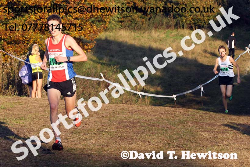 Senior men, National Cross Country Relays, Berry Park, Mansfield. Photo: David T. Hewitson/Sports for All Pics